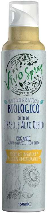 Huile de tournesol riche en acide oléique BIO spray 150 ml - VIVO SPRAY